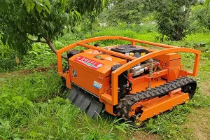 Remote lawn mower