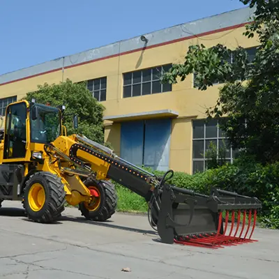 Telescopic arm loader accessories 4