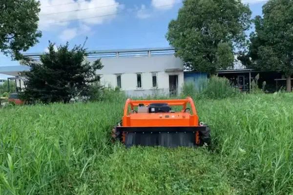 Remote lawn mower